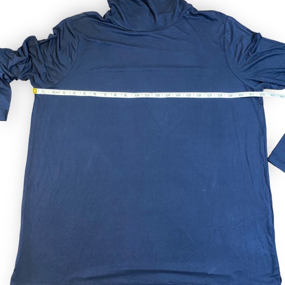 2for$25 NWT Joe Fresh Navy Turtleneck Long Sleeve T-shirt Size XL - Picture 2 of 10
